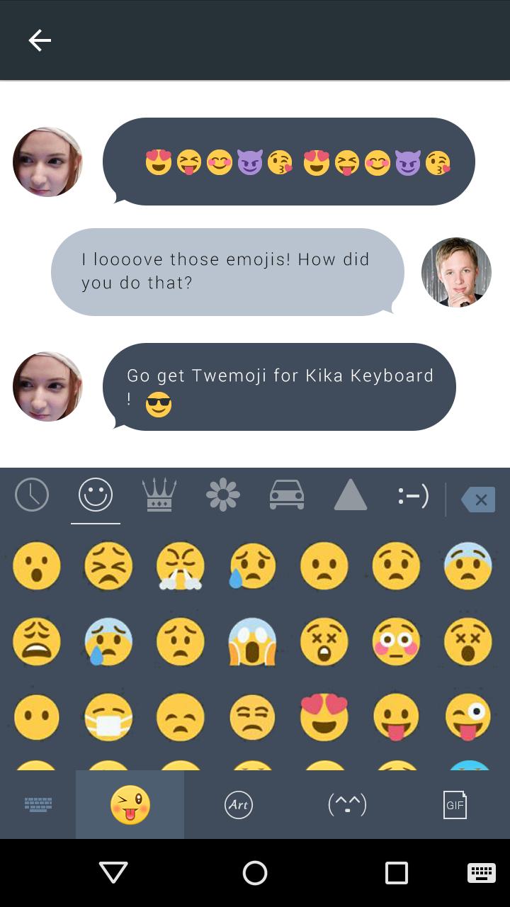 Twemoji for Kika Keyboard