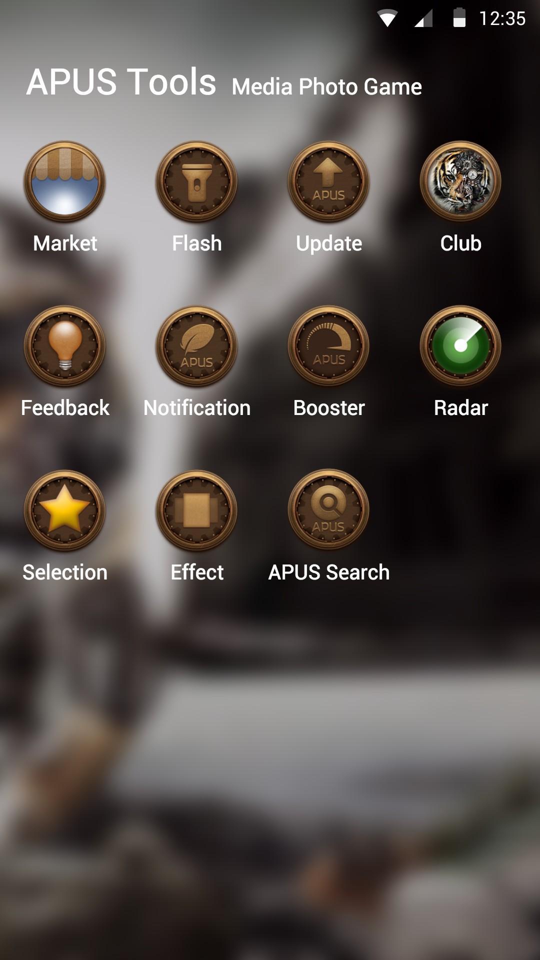 Mechanical Age APUS theme