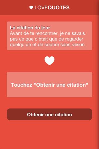 Phrase d'Amour - Love Quotes