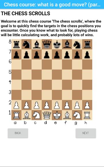 Chess course: how to find stro