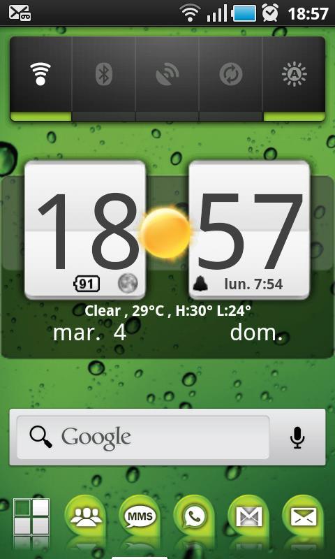 ECOLOGY Green ADW Theme