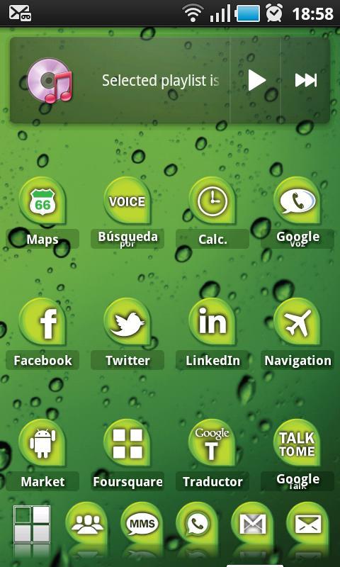 ECOLOGY Green ADW Theme