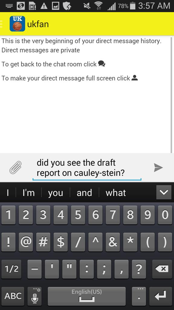 Chat Kentucky Basketball