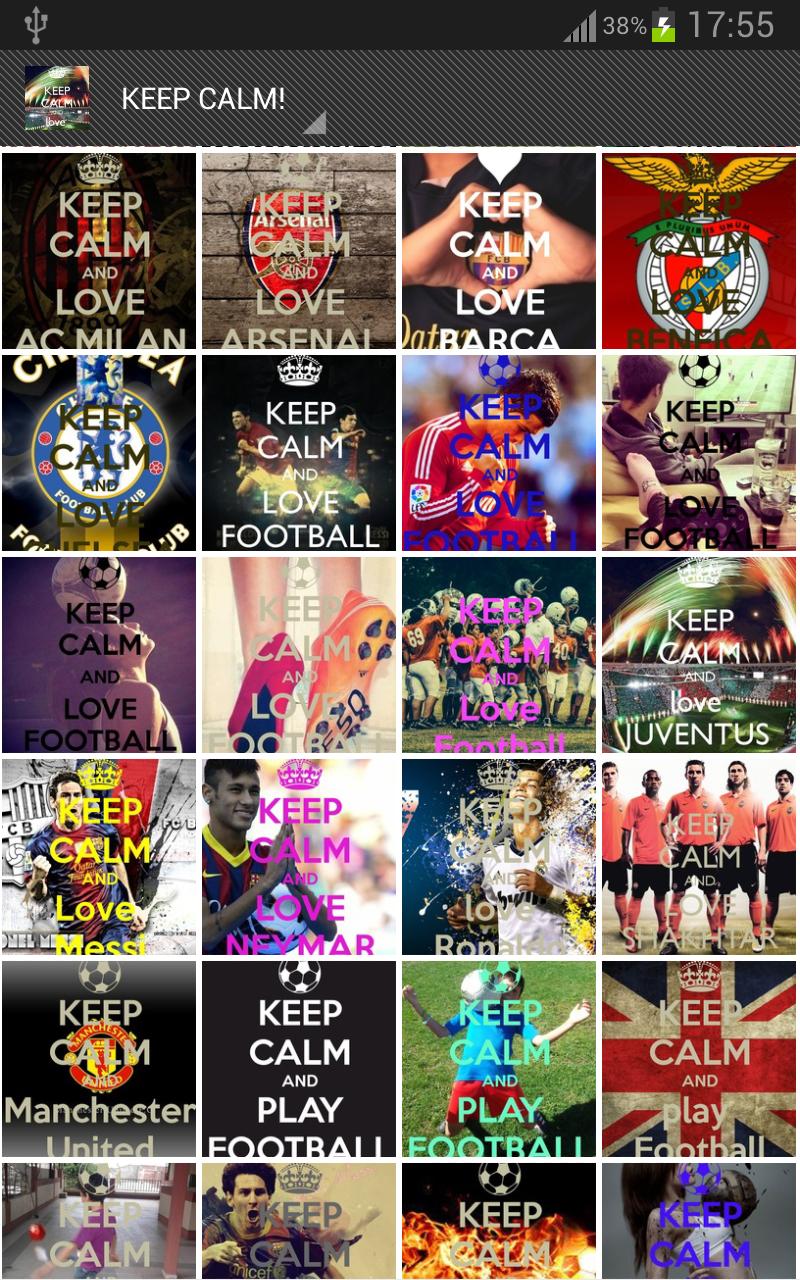 Keep Calm 4 Football