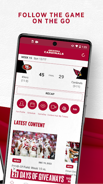 Arizona Cardinals Mobile