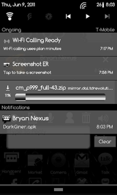 DarkGinger Theme CM7 (FREE)