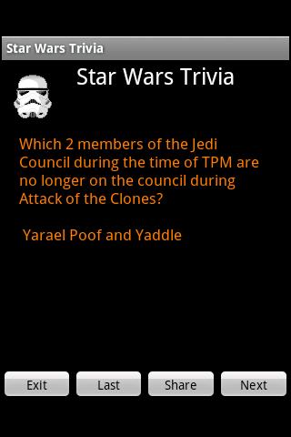 Impossible Star Wars Trivia