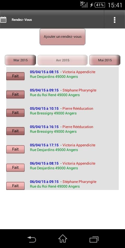 Planif Visites (Gratuite)