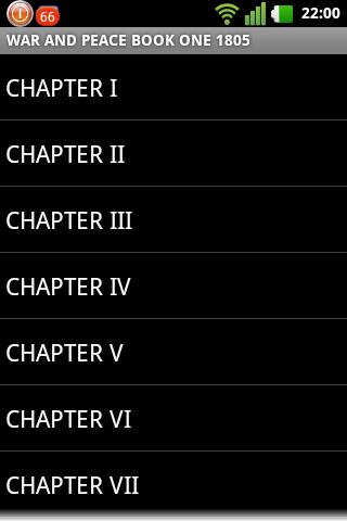 WAR AND PEACE BOOK ONE 1805