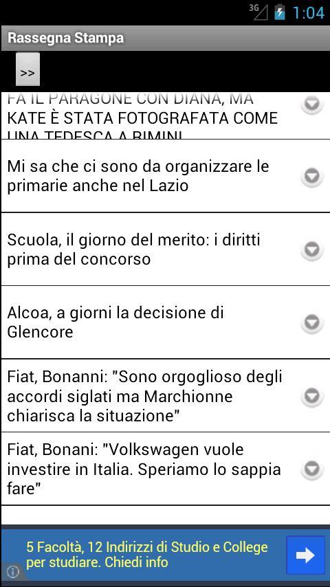 Rassegna Stampa Politica