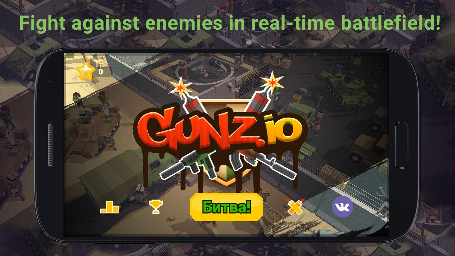 GUNZ.io Beta - Pixel 3D Battle