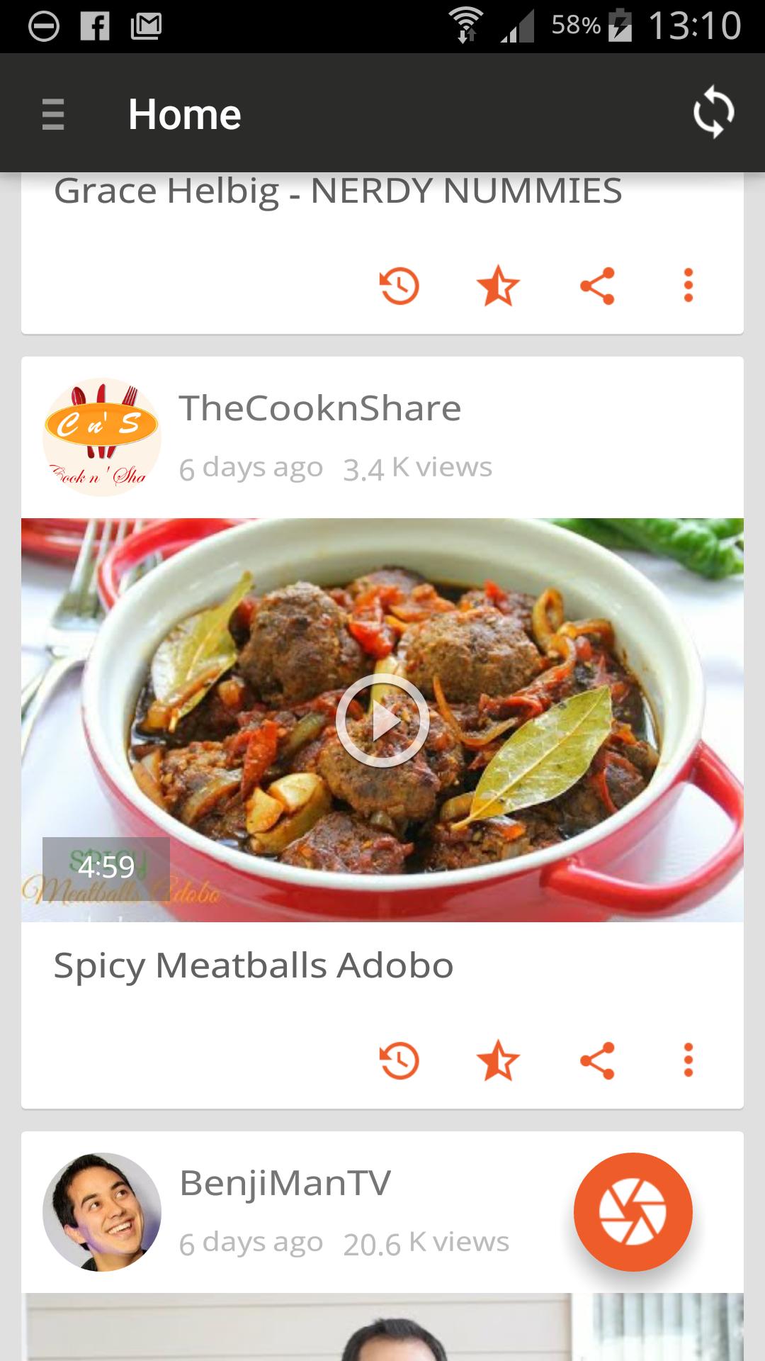 TVA: Food & Recipe Videos