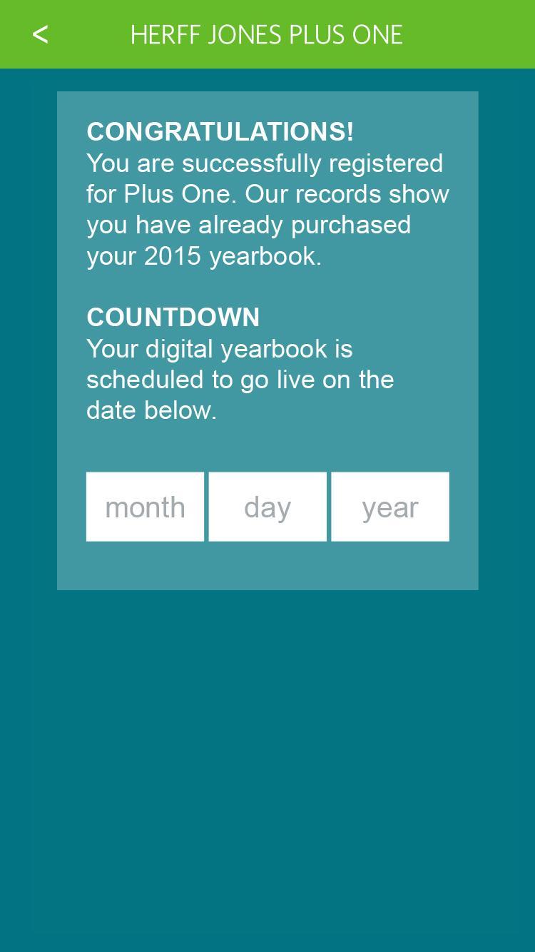 Plus One Digital Yearbook