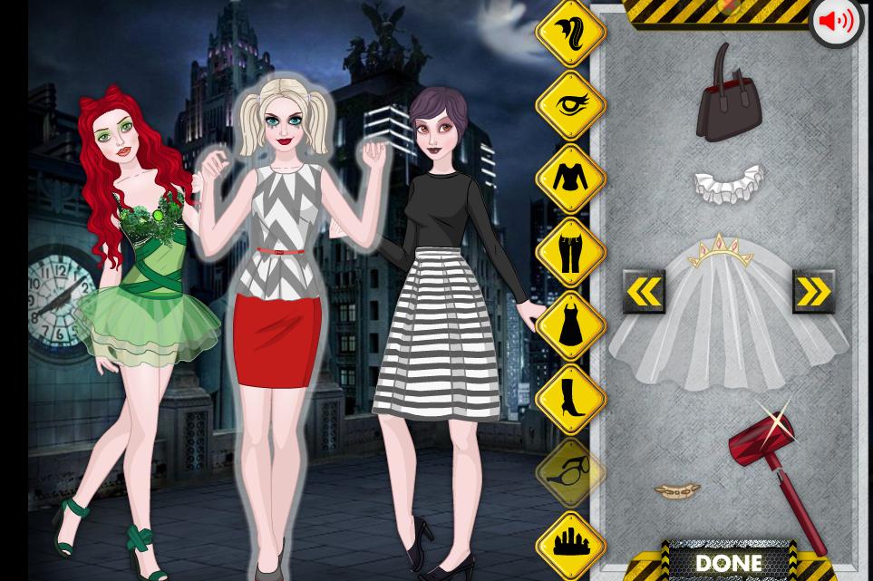 Punk Girl's dress up game