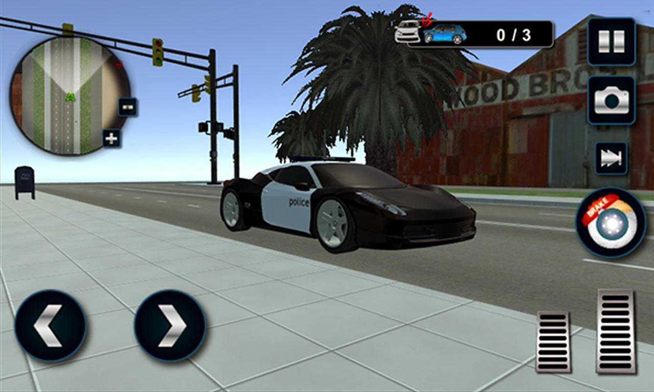 Miami Crime City Police Driver