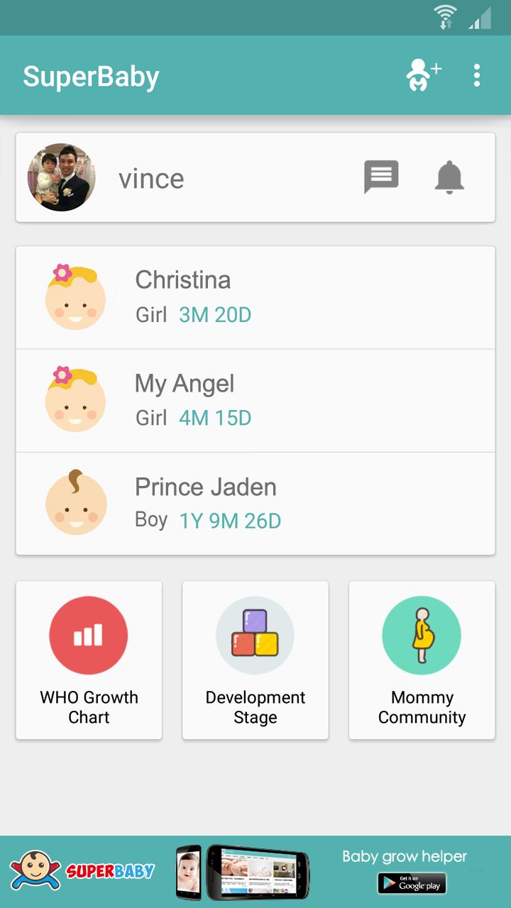 Super Baby - WHO Child Growth