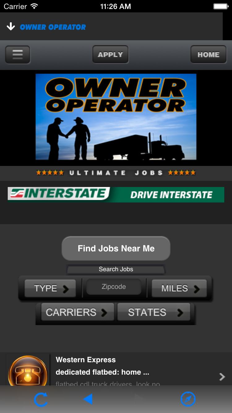 Owner Operator