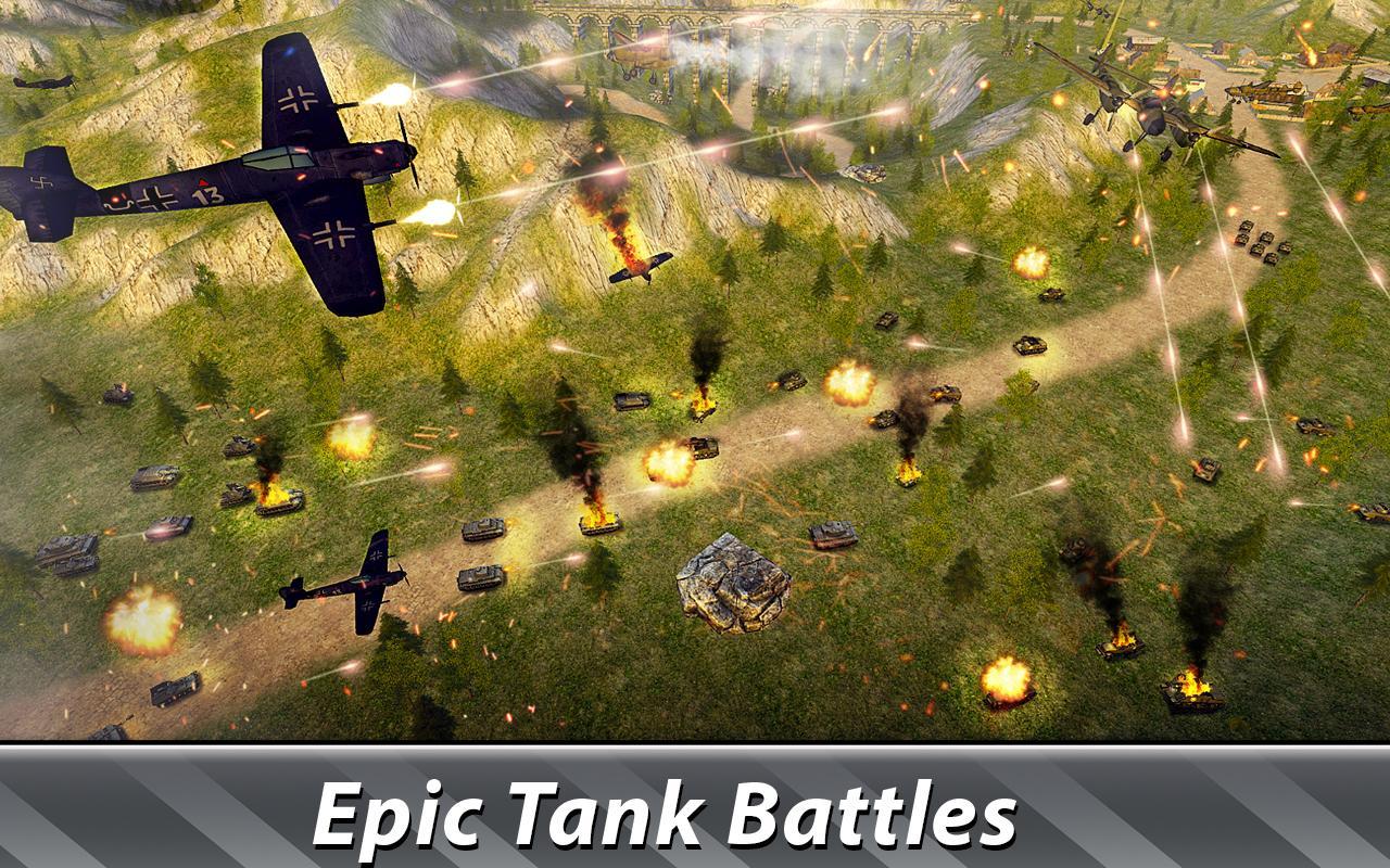 WWII Tanks Battle Simulator