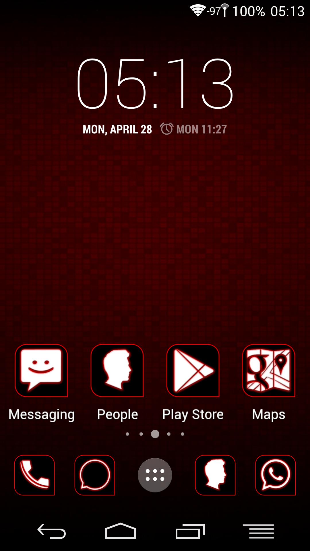 Falconeth Red Icon Pack