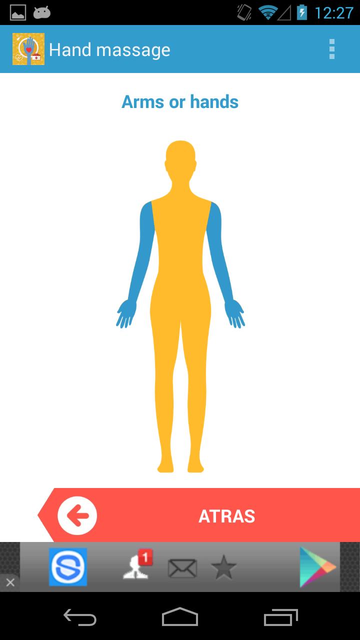 Therapy: Hand massage