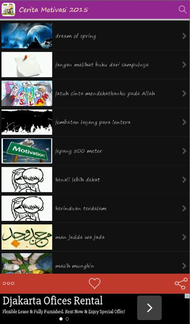 Cerpen Cerita Motivasi