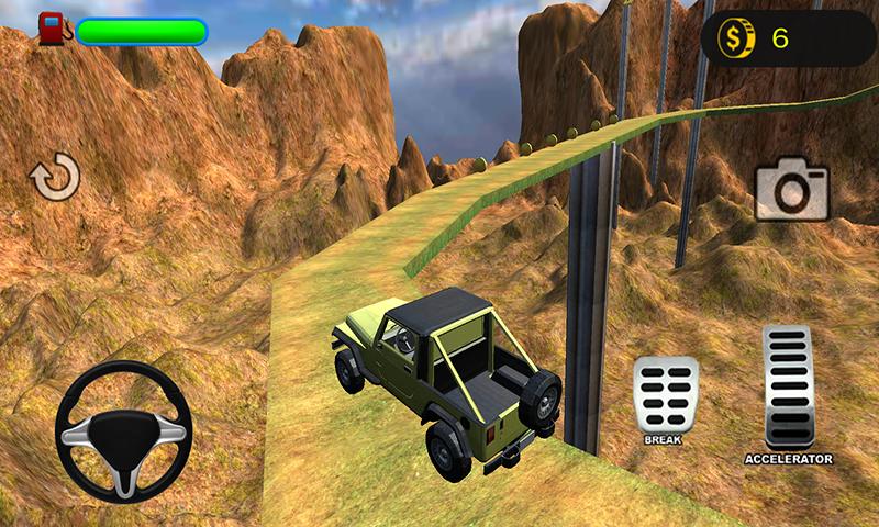 3D Mountain Climb 4x4