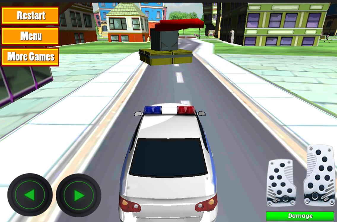 Cartoon City Police Parking 3D