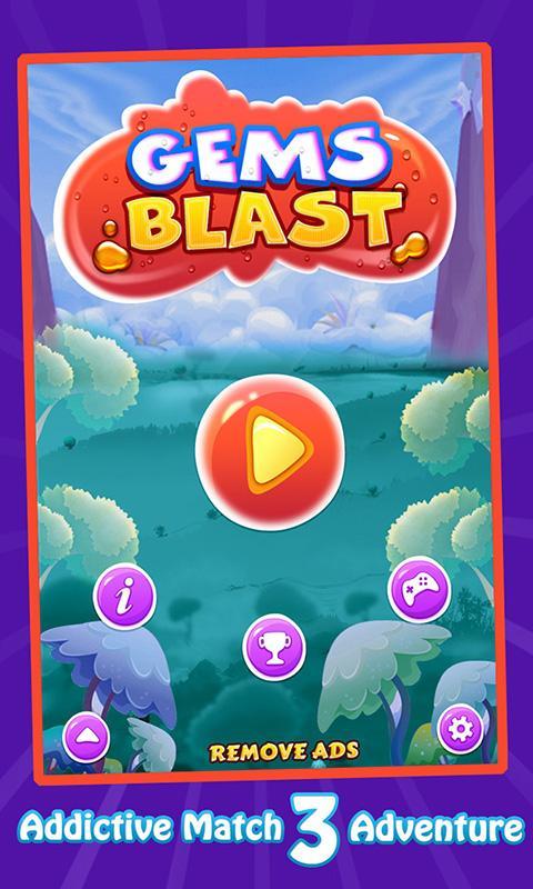 Gems Blast : Cute Marble Saga