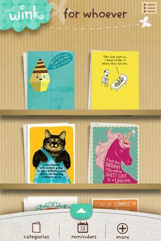 justWink Greeting Cards INTL