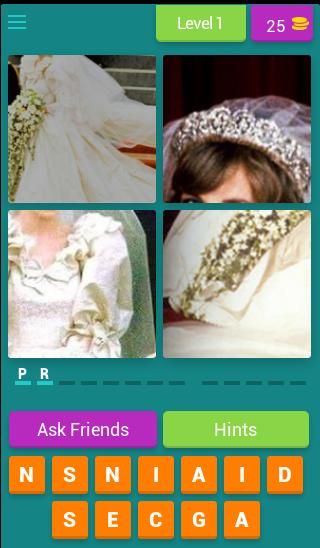 Guess the Celebrity Bride