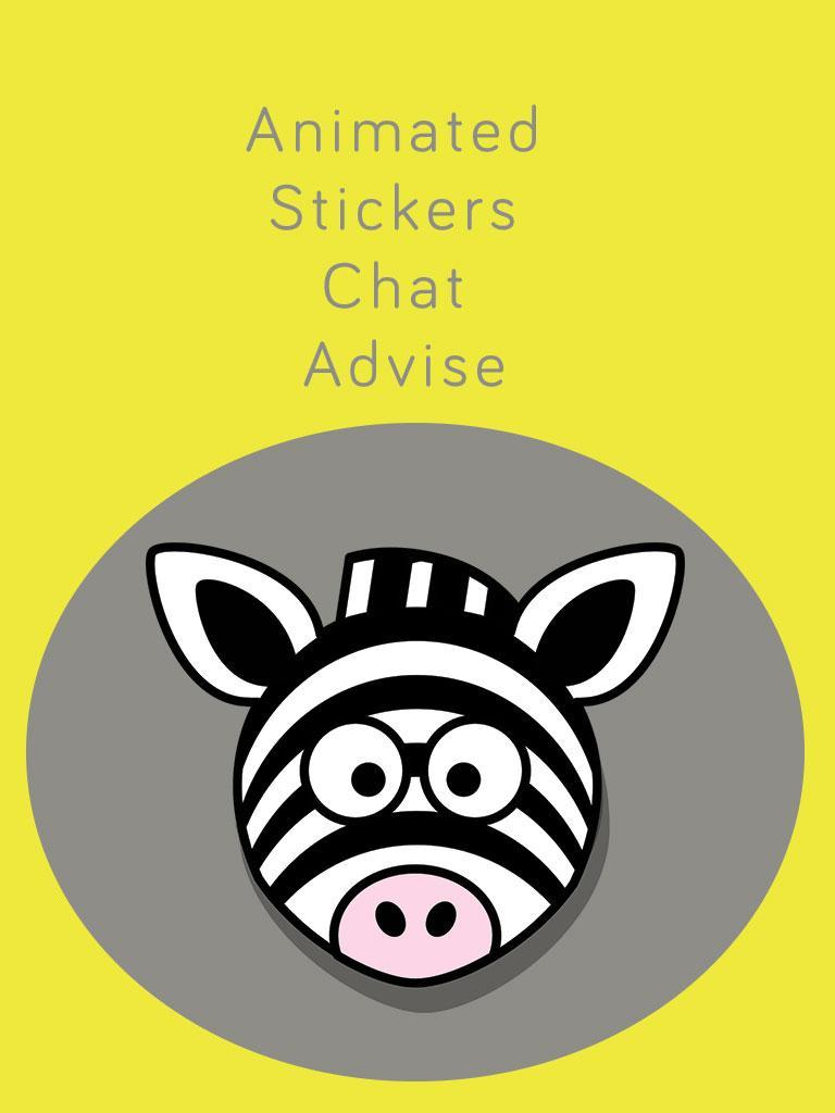 Animated Stickers Chat Advise