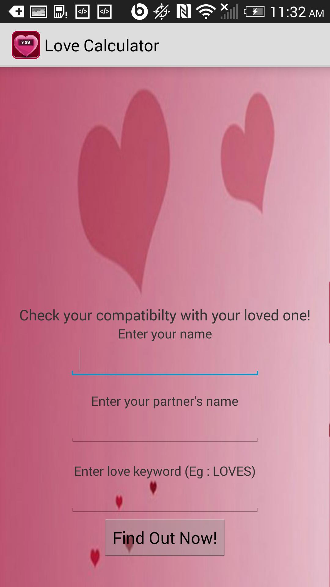 Love Calculator - Love Test