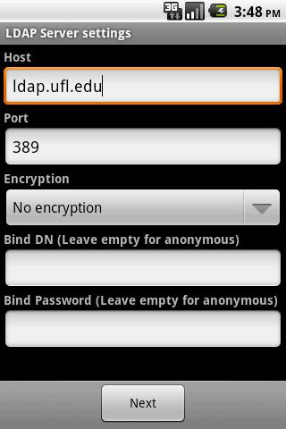 UF Phonebook