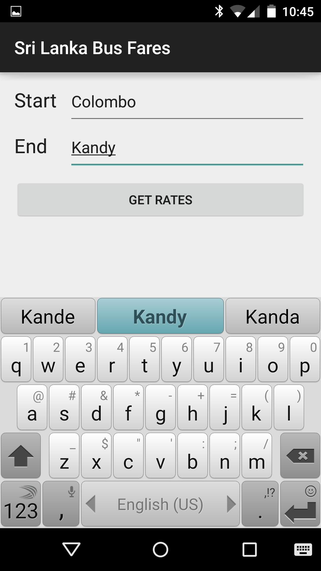 Sri Lankan Bus Fares