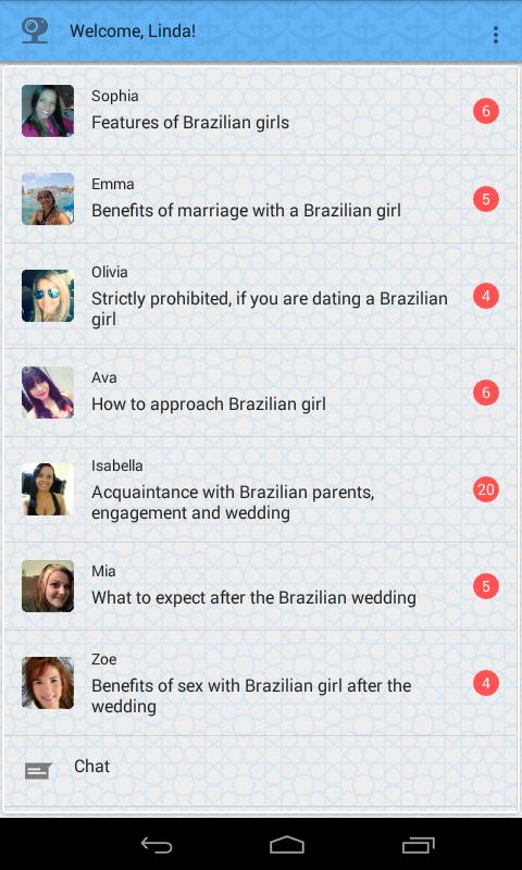 Dating with Brazil girls