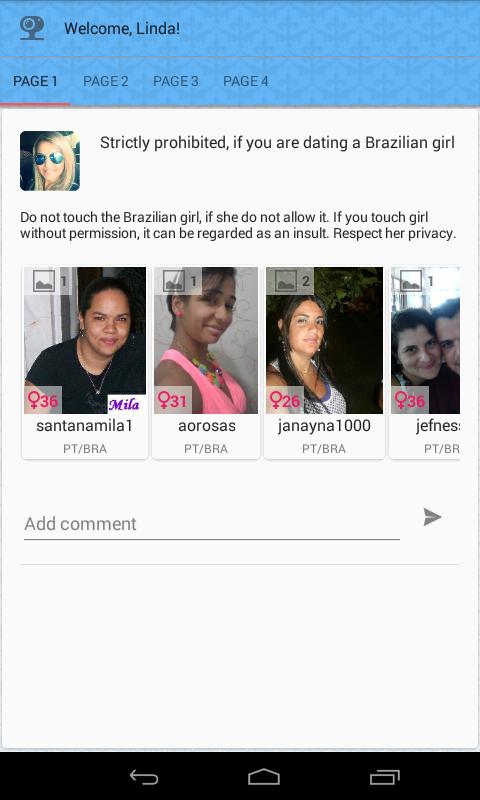 Dating with Brazil girls