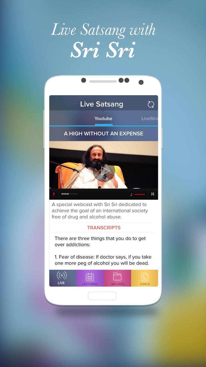 Live Satsang with Sri Sri