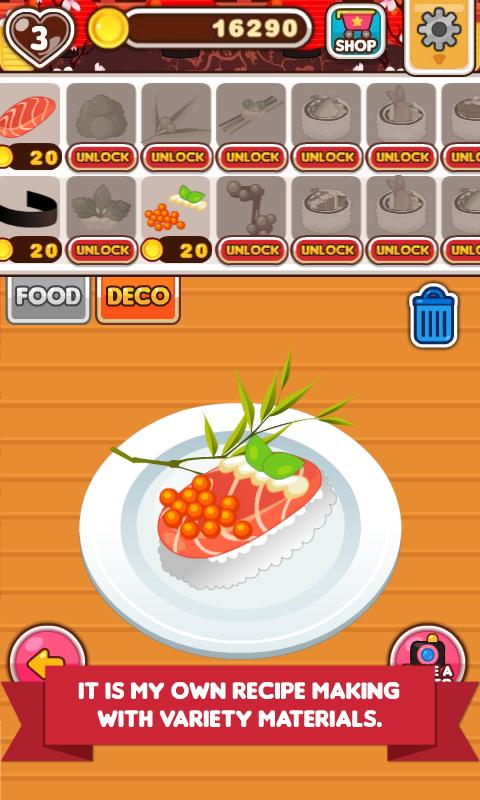 Chef Judy: Sushi Maker - Cook