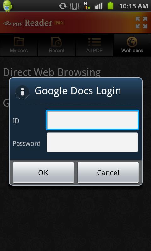 ezPDF Reader G-Drive Plugin