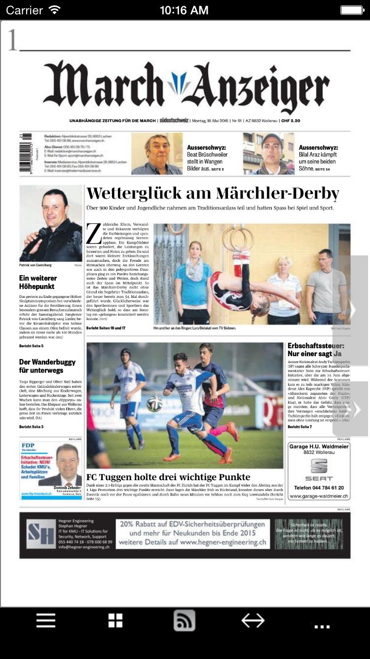 March Anzeiger