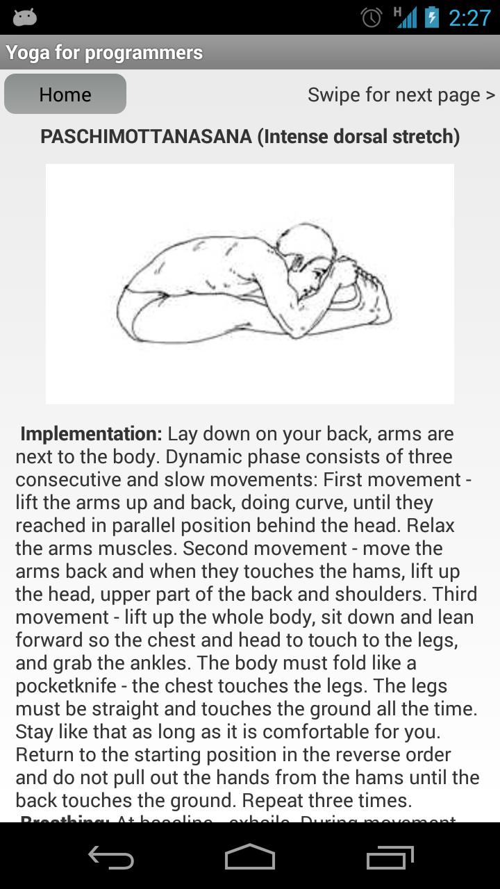 Yoga for programmers