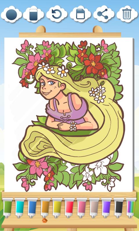 Princess Rapunzel  Interactive Mini Games