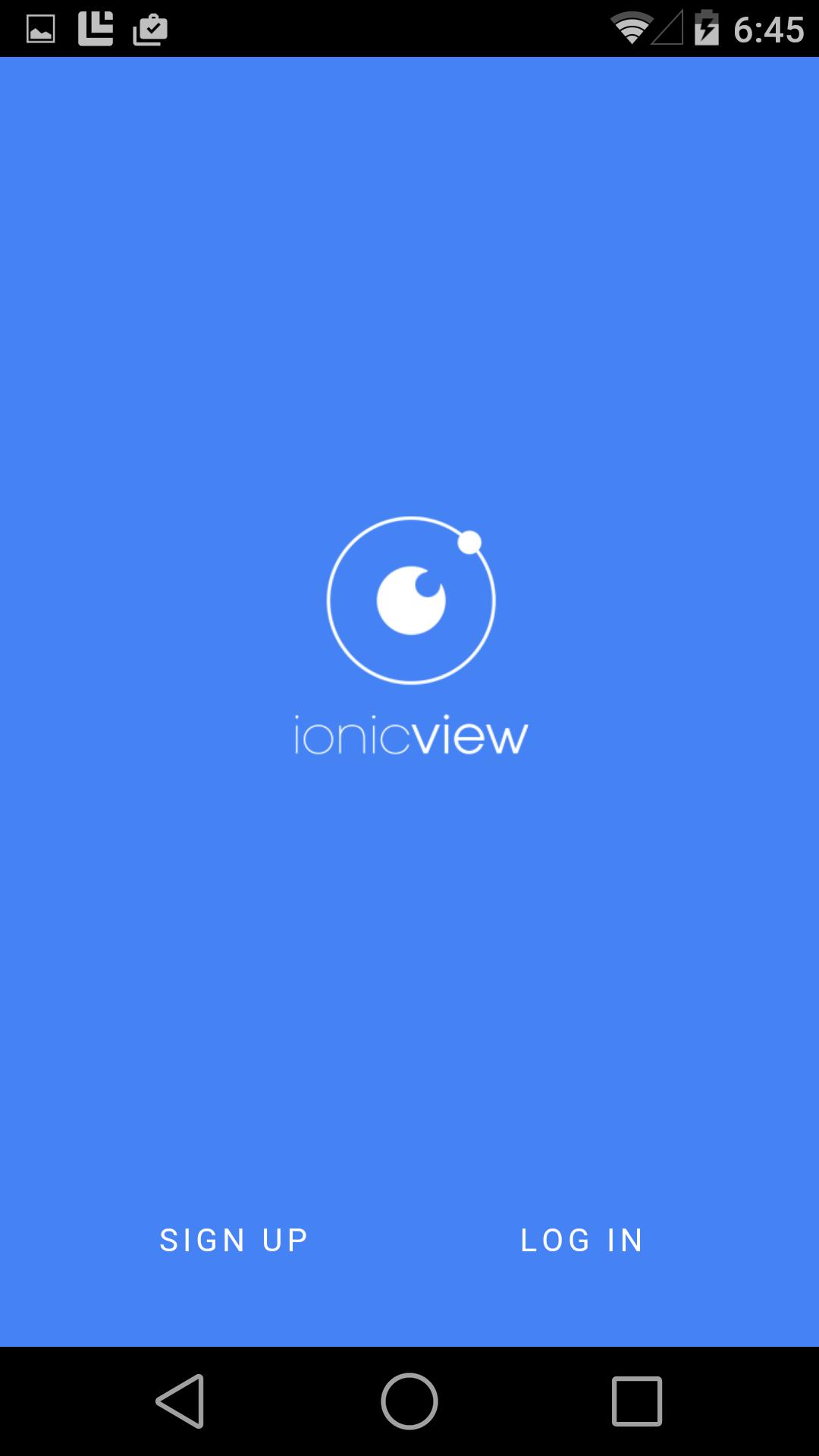 Legacy Ionic View