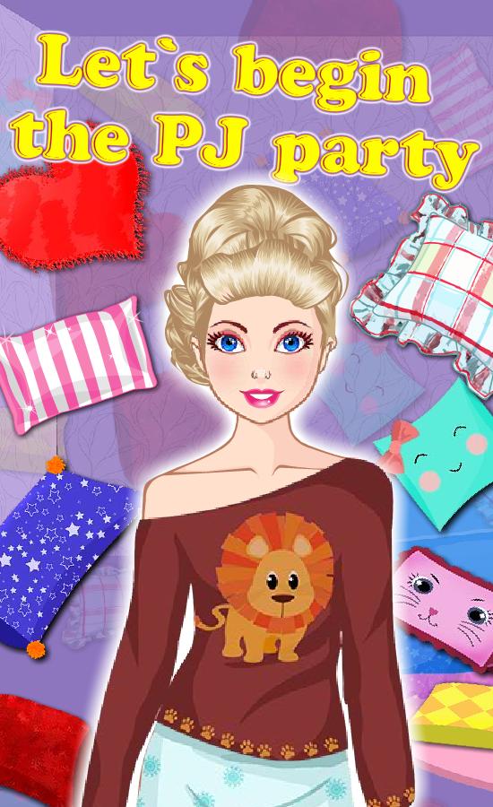 Doll Dress Up - Pajama Party