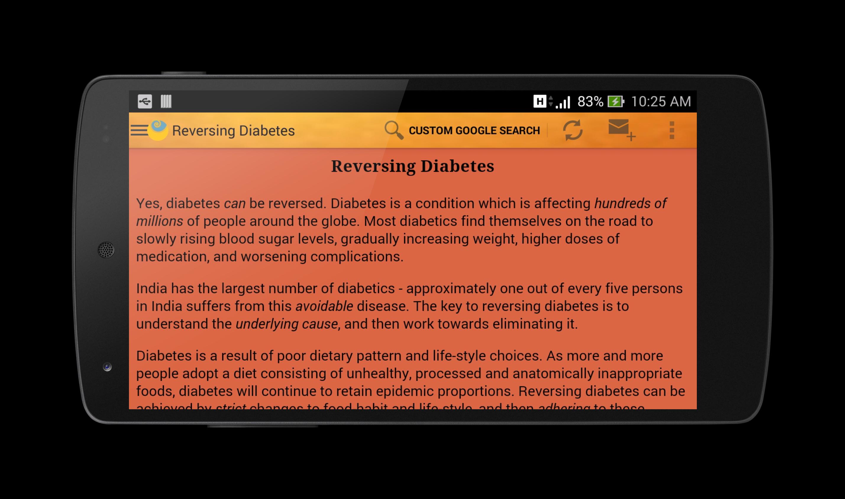 Reversing Diabetes