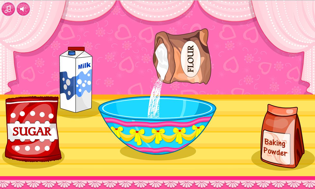 Cooking wedding cake