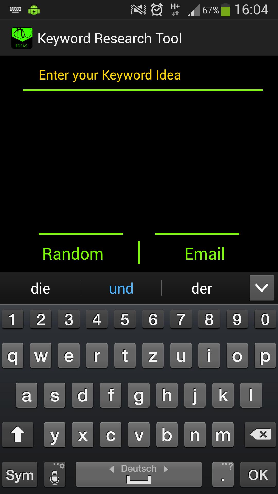 Keyword Research Tool (Legacy)