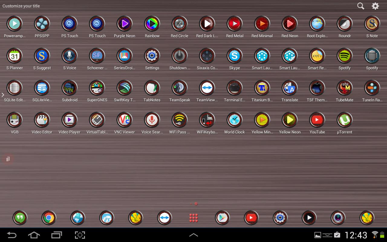 TSF Theme Red Circle