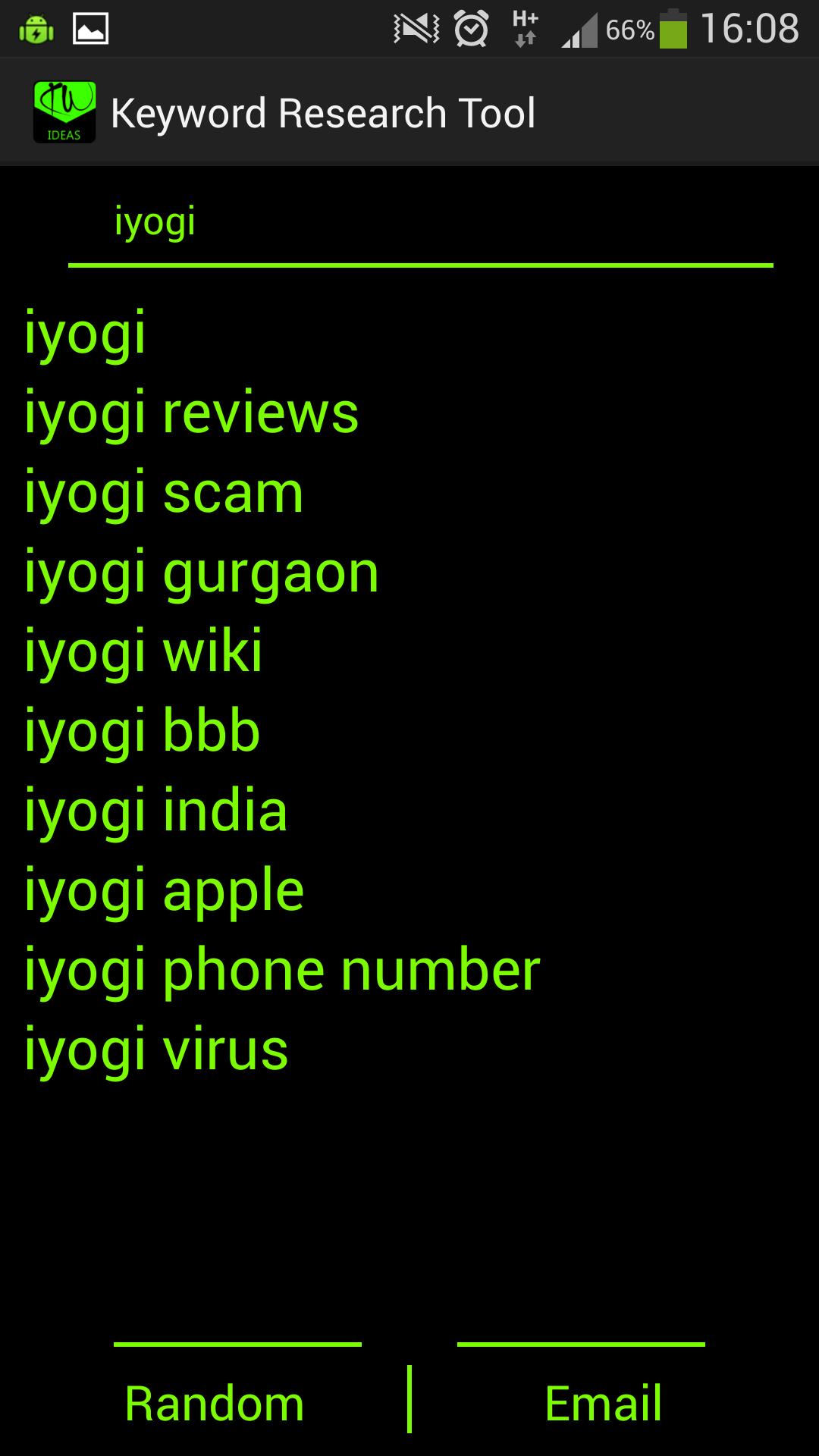 Keyword Research Tool (Legacy)