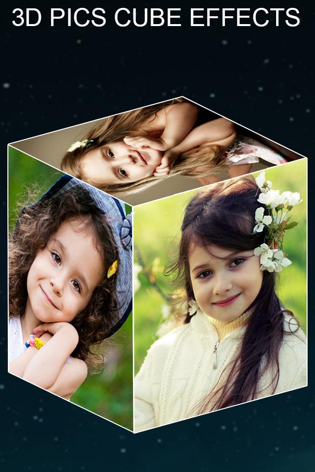 3D Pic Cube Effects